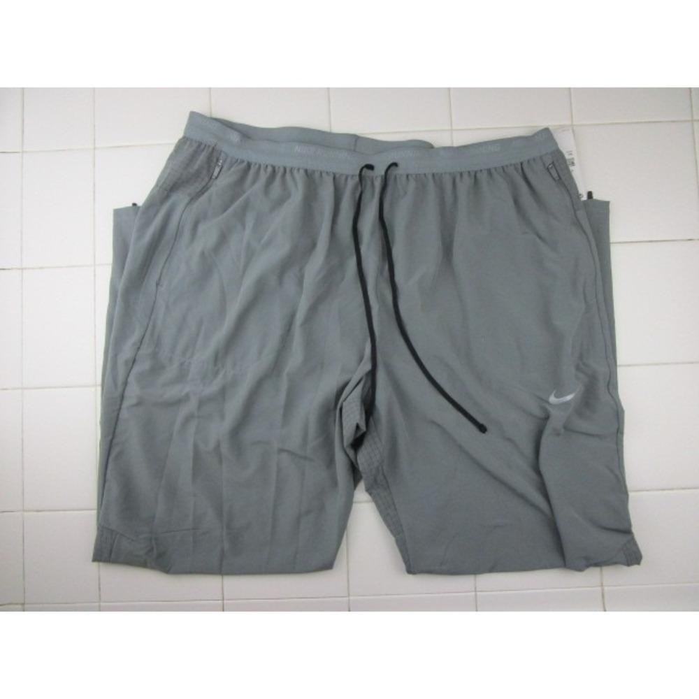 Nike Dri Fit Phenom Elite Running Pants Gray Men's 3XL XXXL DQ4745-084